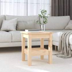 Table basse 35x35x40 cm Bois massif de pin 