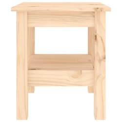 Table basse 35x35x40 cm Bois massif de pin 