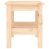 Table basse 35x35x40 cm Bois massif de pin 