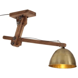 Plafonnier 25 W laiton antique 105x30x65-108cm E27 