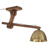 Plafonnier 25 W laiton antique 105x30x65-108cm E27 