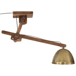 Plafonnier 25 W laiton antique 105x30x65-108cm E27 