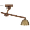 Plafonnier 25 W laiton antique 105x30x65-108cm E27 