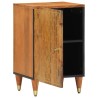 Armoire de salle de bain 38x33x58 cm bois massif de manguier 