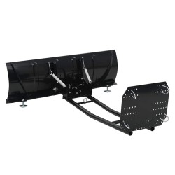 Chasse-neige pour VTT 120 x 38 cm Noir 