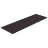 Panneaux muraux 12 pcs Noir 90x30 cm Similicuir 3,24 m² 