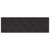 Panneaux muraux 12 pcs Noir 90x30 cm Similicuir 3,24 m² 