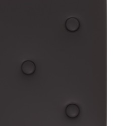 Panneaux muraux 12 pcs Noir 90x30 cm Similicuir 3,24 m² 