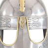 Casque de réplique antique Beowulf pour GN Argenté Acier 