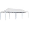 Tente de réception pliable 3x9 m Blanc 
