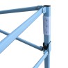 Tente de réception pliable 3x9 m Blanc 