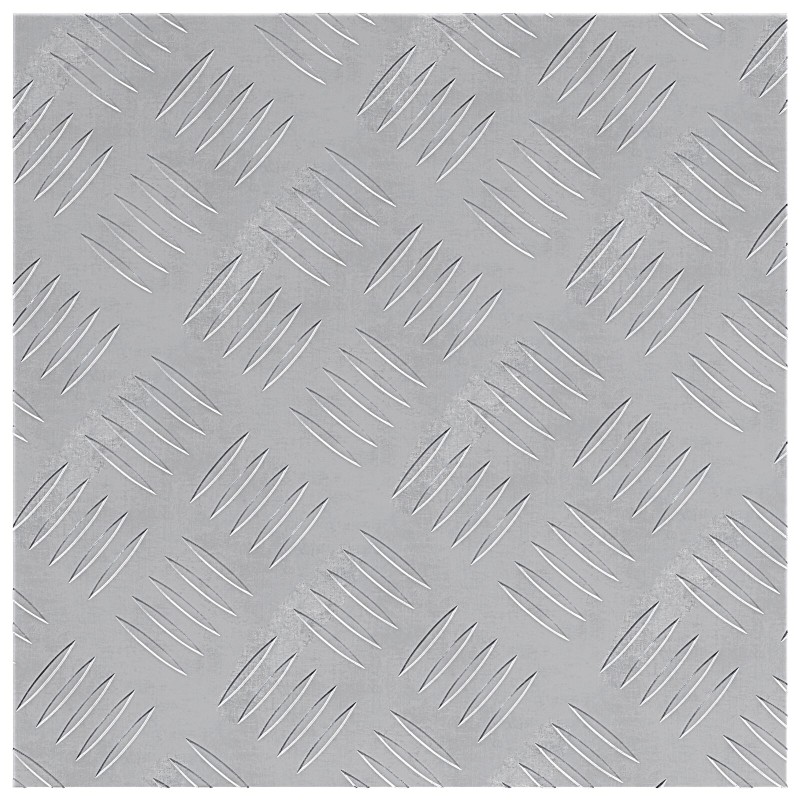 Plaques antidérapantes en aluminium checker- 2 pcs - 40x40 cm 