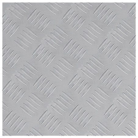 Plaques antidérapantes en aluminium checker- 2 pcs - 40x40 cm 