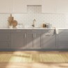 Tapis rectangulaire naturel clair 70x400 cm bambou 