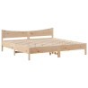 Cadre de lit sans matelas 180x200 cm bois massif de pin 