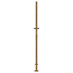 Portail de jardin 105x180 cm acier corten 