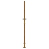 Portail de jardin 105x180 cm acier corten 