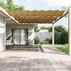 Auvent vertical Beige 200x360 cm Tissu oxford 