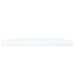 Panneaux de bibliothèque 4 pcs blanc bois d’ingénierie 