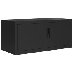 Classeur noir 90x40x110 cm acier 