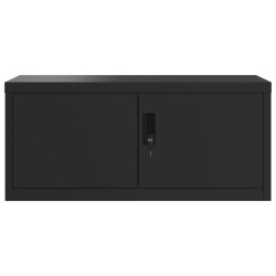 Classeur noir 90x40x110 cm acier 