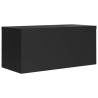 Classeur noir 90x40x110 cm acier 