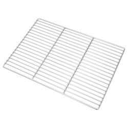 Grille de BBQavec poignées Rectangulaire 50x35 cm en Acier inoxydable 304 