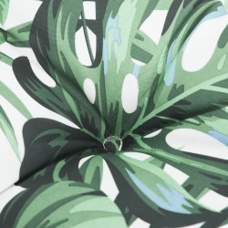 Coussins de palette lot de 2 motif de feuilles tissu 