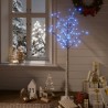 Sapin de Noël 140 LED bleues Saule 1,5 m Int/Ext 