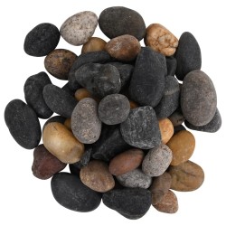 Galets polis 10 kg multicolores 5-8 cm 