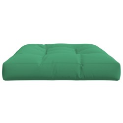 Coussin de palette vert 120x80x12 cm tissu 