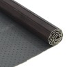 Tapis rectangulaire marron foncé 60x500 cm bambou 