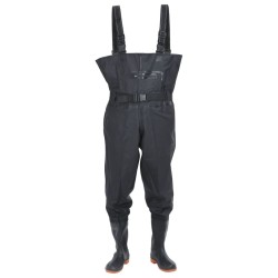 Cuissardes avec bottes et ceinture noir taille 39 