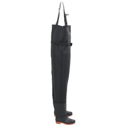 Cuissardes avec bottes et ceinture noir taille 39 