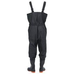 Cuissardes avec bottes et ceinture noir taille 39 
