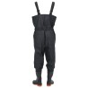 Cuissardes avec bottes et ceinture noir taille 39 