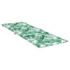 Coussin de chaise longue motif de feuilles tissu oxford 