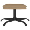 Repose-pied Cappuccino 60x60x36 cm Similicuir 