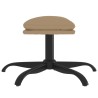 Repose-pied Cappuccino 60x60x36 cm Similicuir 