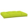 Coussin de palette vert vif 120x80x12 cm tissu 