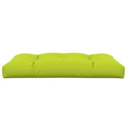 Coussin de palette vert vif 120x80x12 cm tissu 