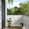 Écran de balcon gris clair 90x700 cm 100% polyester oxford 