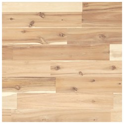 Dessus de table carré 40x40x4 cm bois massif d'acacia 