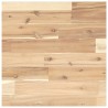 Dessus de table carré 40x40x4 cm bois massif d'acacia 