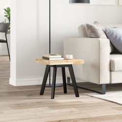 Dessus de table carré 40x40x4 cm bois massif d'acacia 