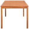 Table de jardin 215x90x74 cm Bois d'acacia massif 