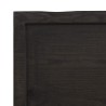 Dessus de table bois massif traité bordure assortie 
