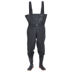 Cuissardes avec bottes et ceinture noir taille 46 