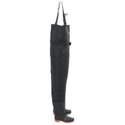 Cuissardes avec bottes et ceinture noir taille 46 