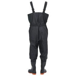 Cuissardes avec bottes et ceinture noir taille 46 